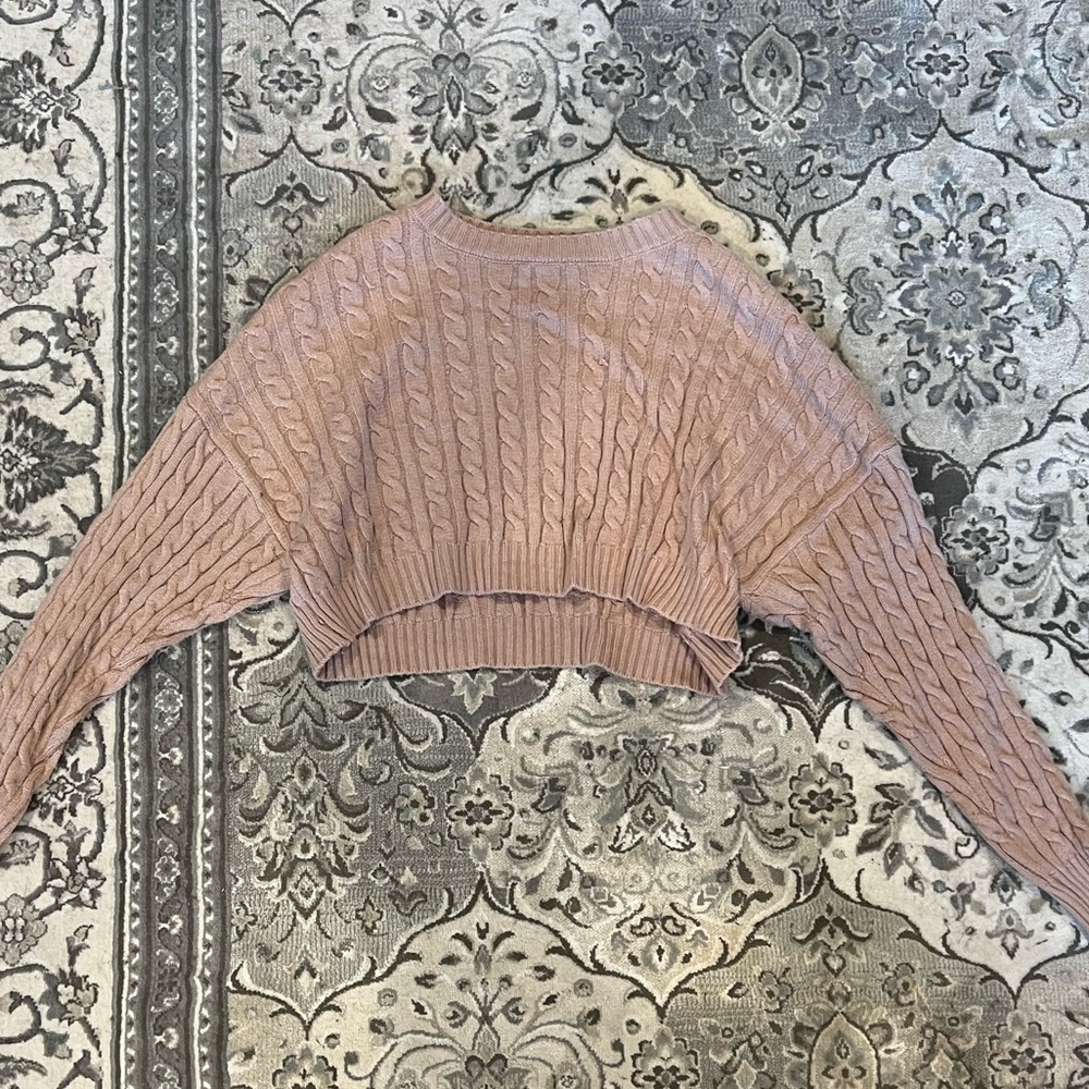 Cropped sweater